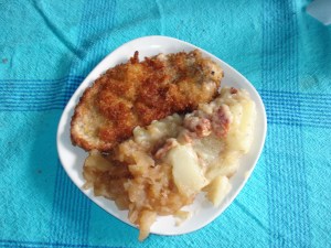 We do eat a lot of brown food....