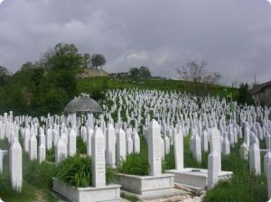 Muslim cemetery.  Nope no crosses here.  
