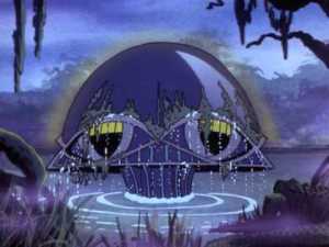the HQ for the Legion of Doom, from the cartoon Superfriends
