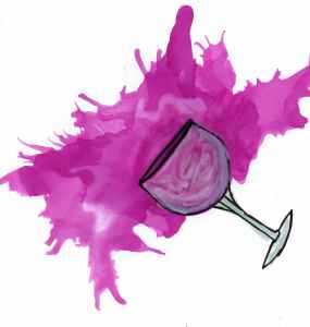 wine splash